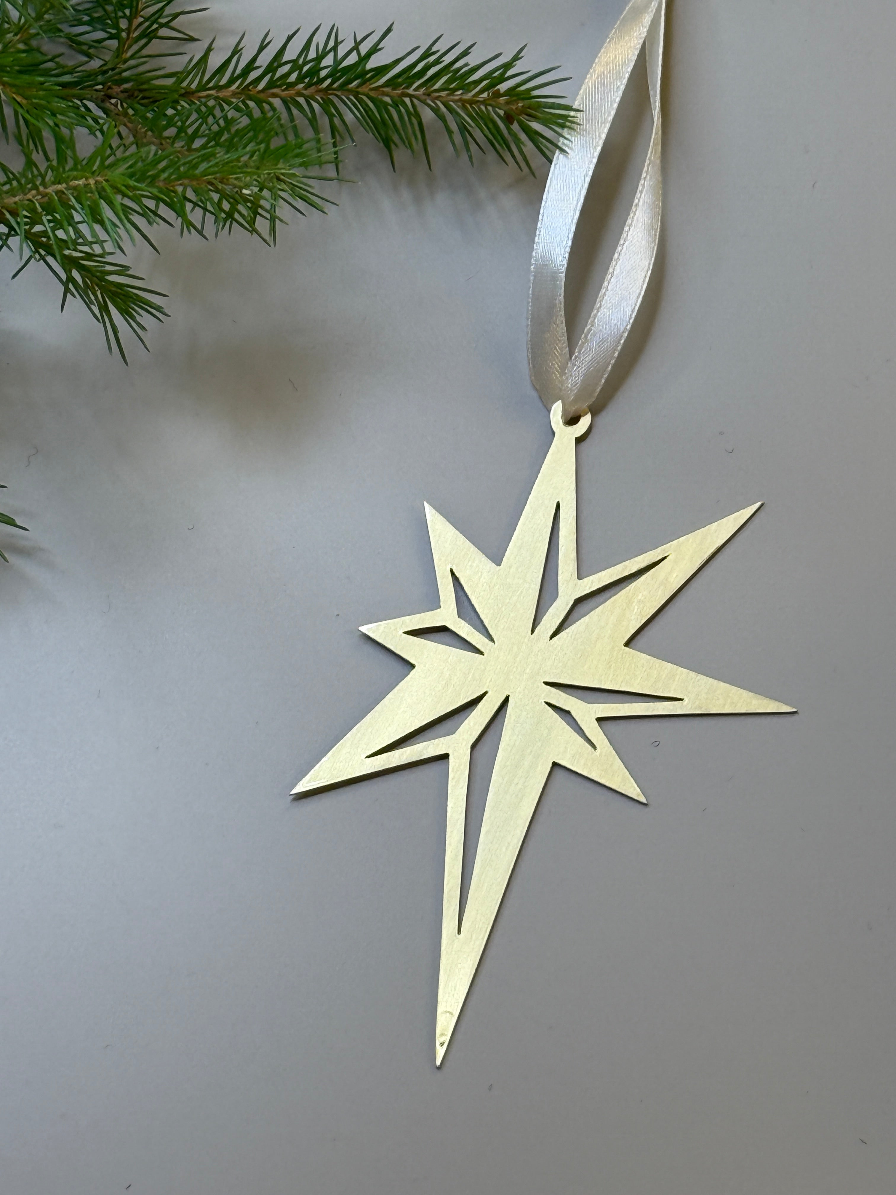 Stjerne juleornament