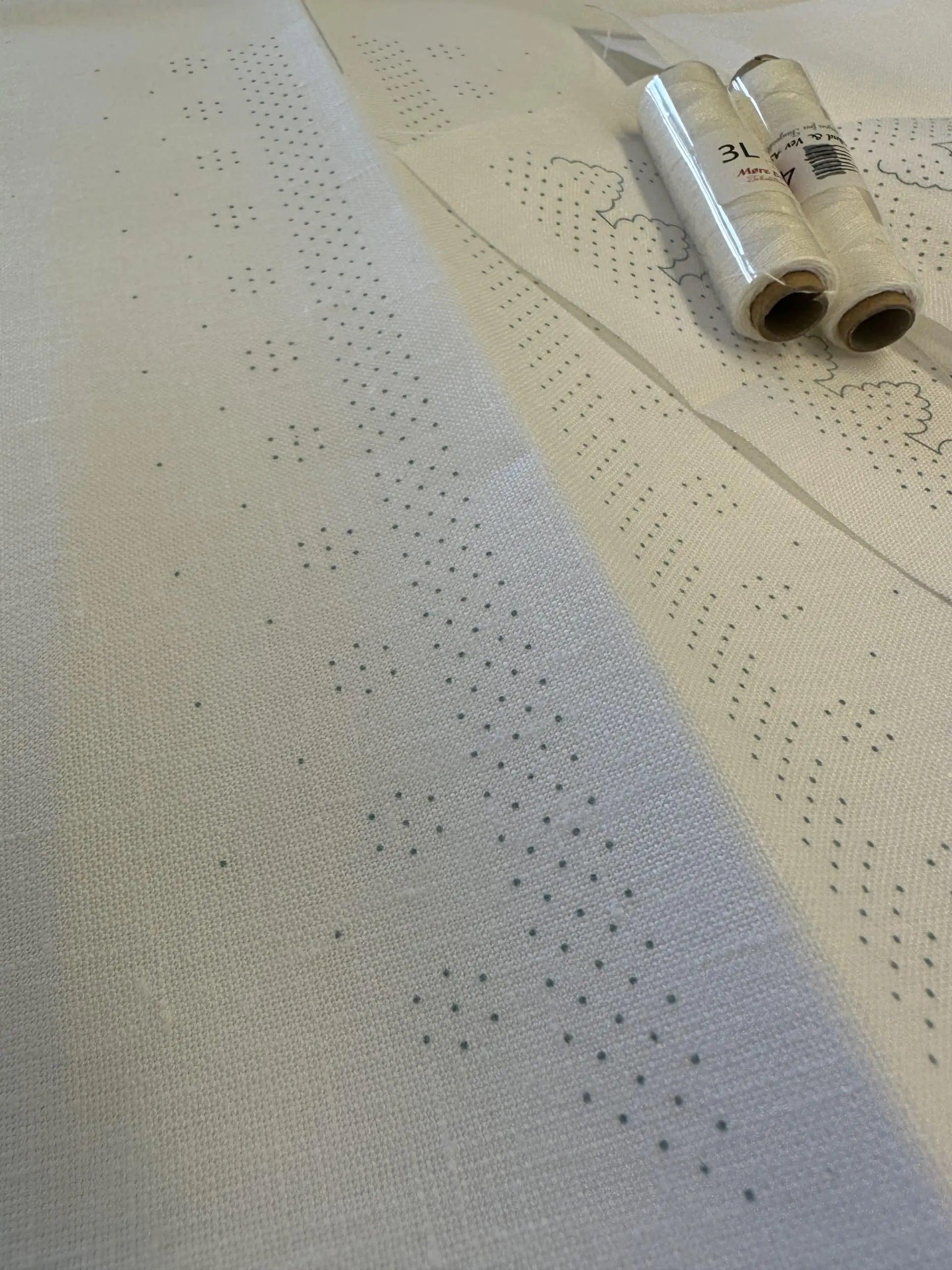 Materialpakke Marie Aaen bunadskjorte Hulda Bunader