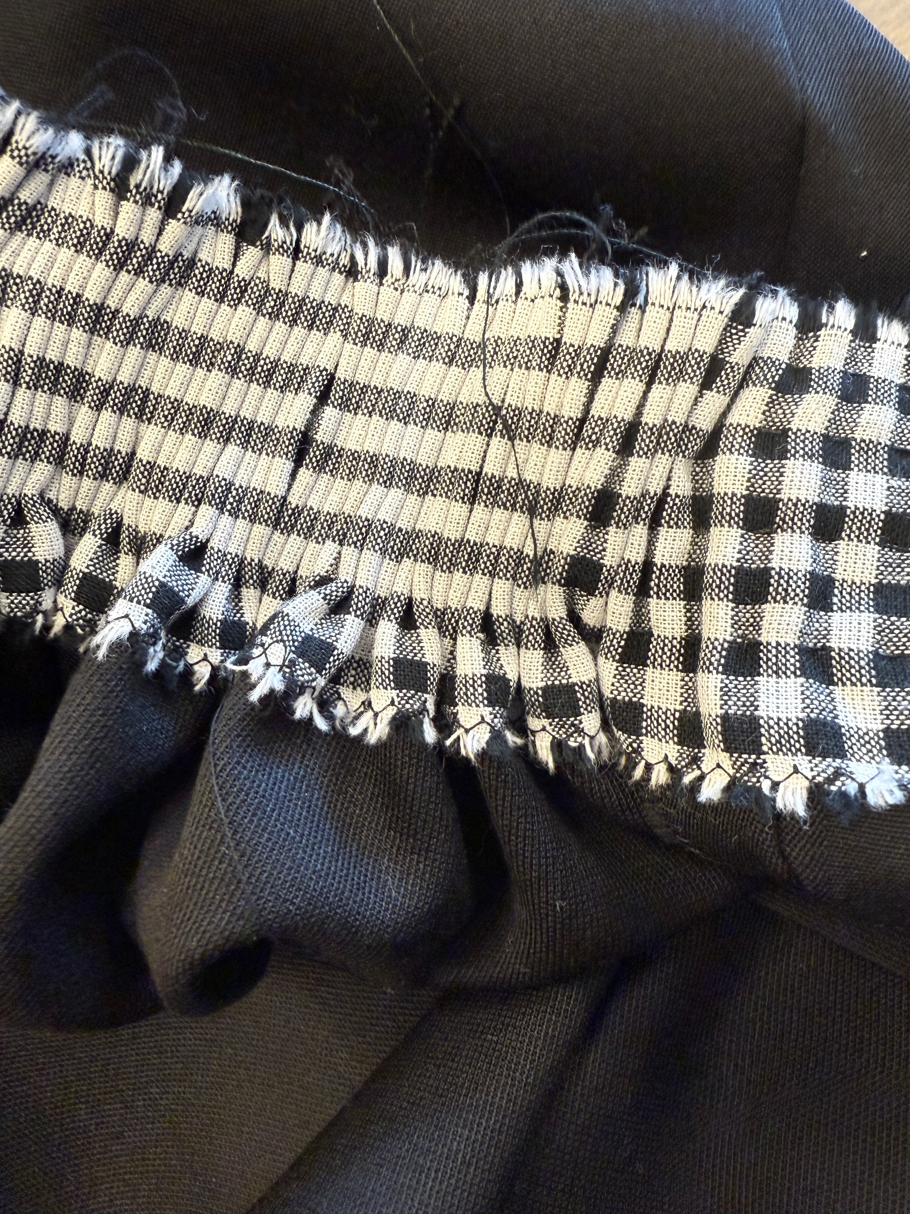 Rutetestoff til rynking