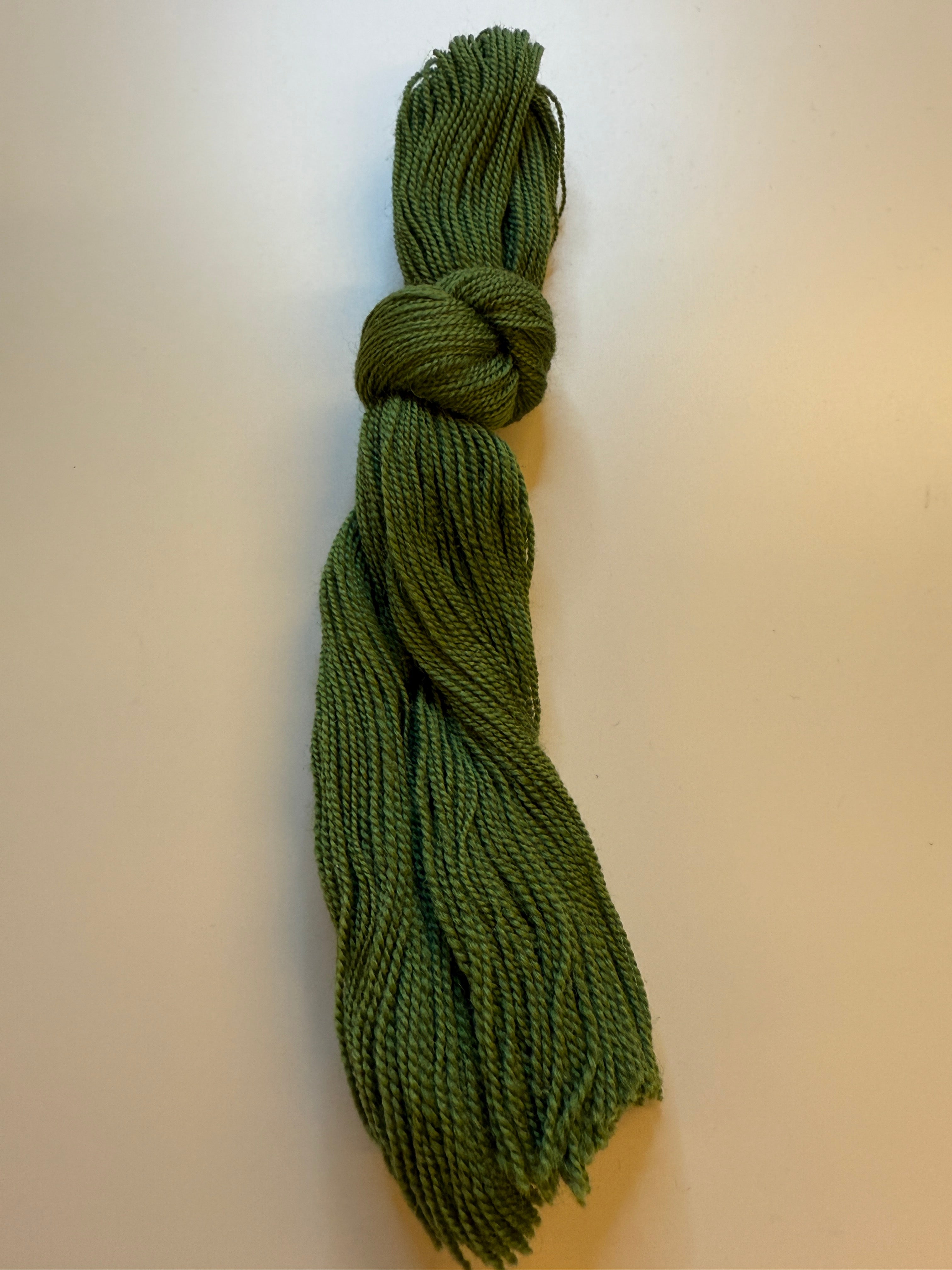 Broderigarn - grønne fargevarianter