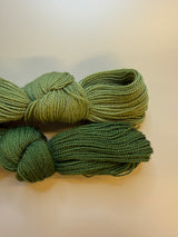 Broderigarn - grønne fargevarianter