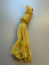 Broderigarn - gule fargevarianter