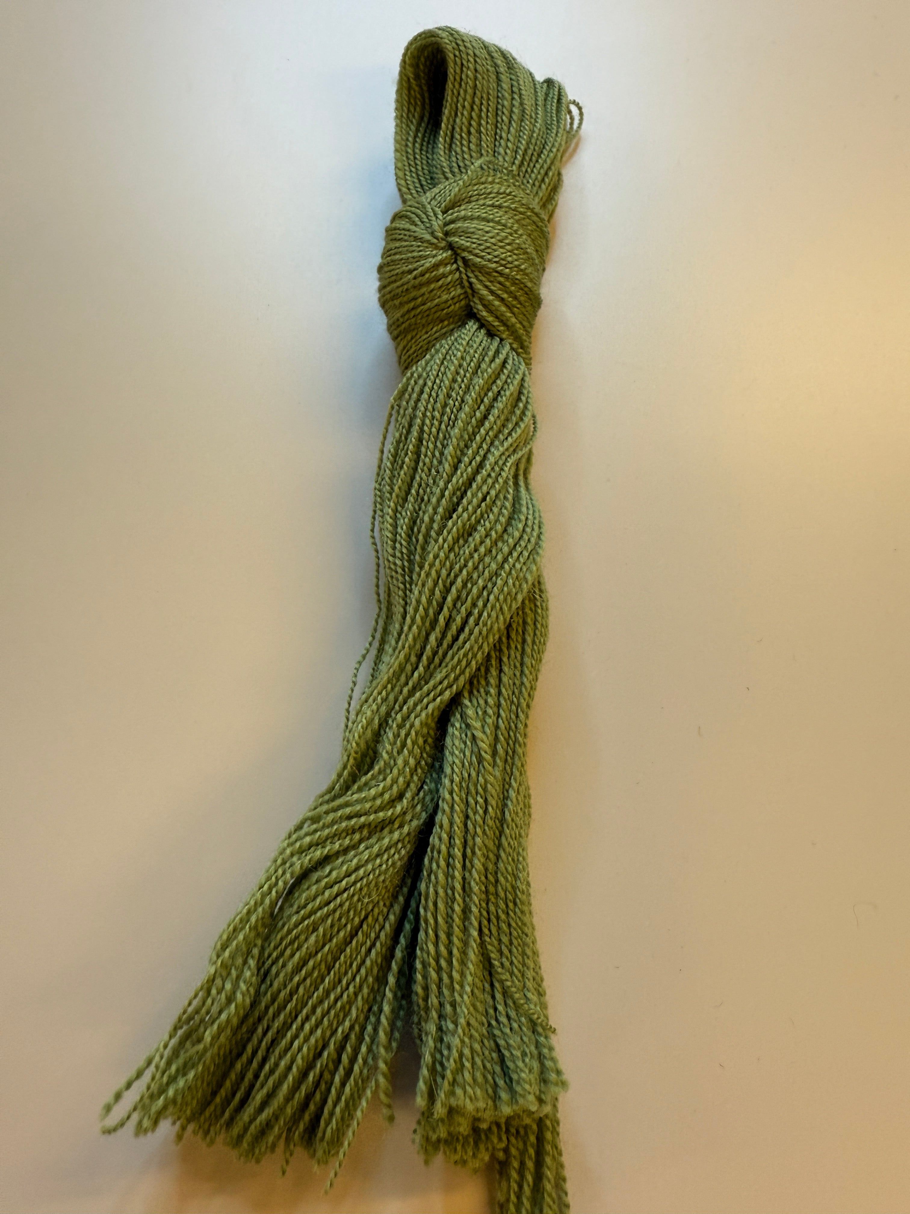 Broderigarn - grønne fargevarianter