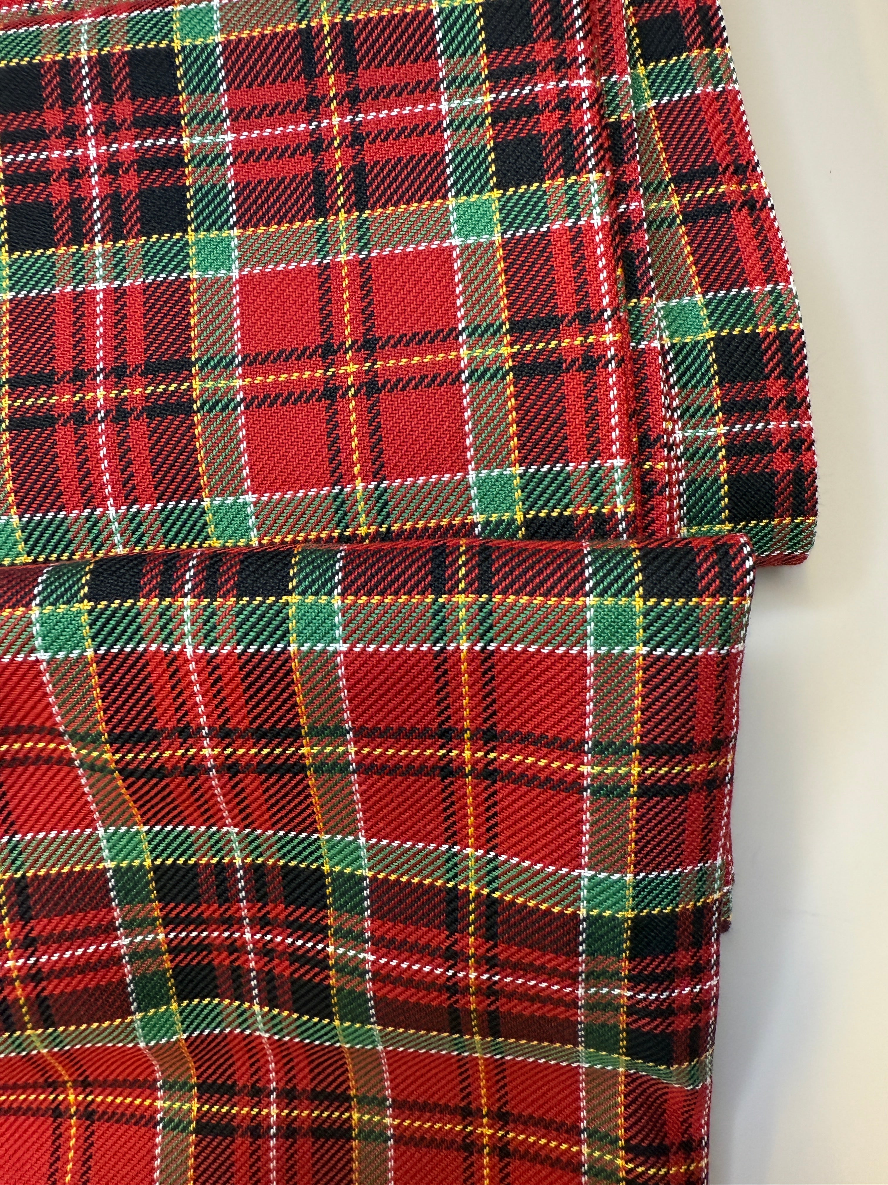 Saga rutete bomullstoff