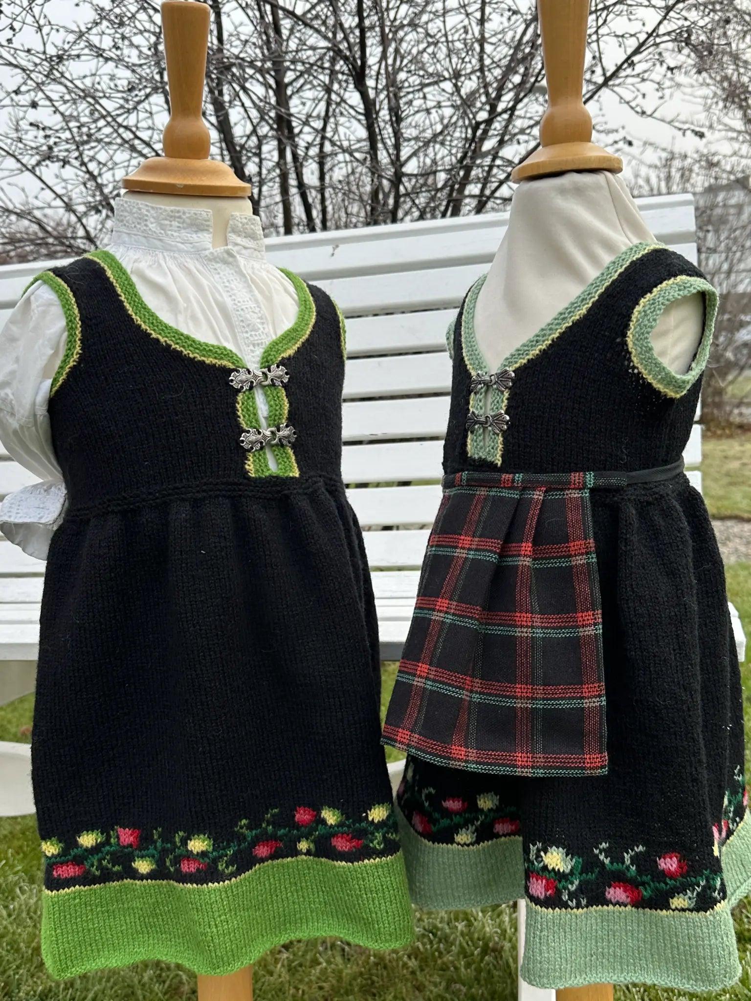 Marie Aaen materialpakke -  strikkebunad Hulda Bunader