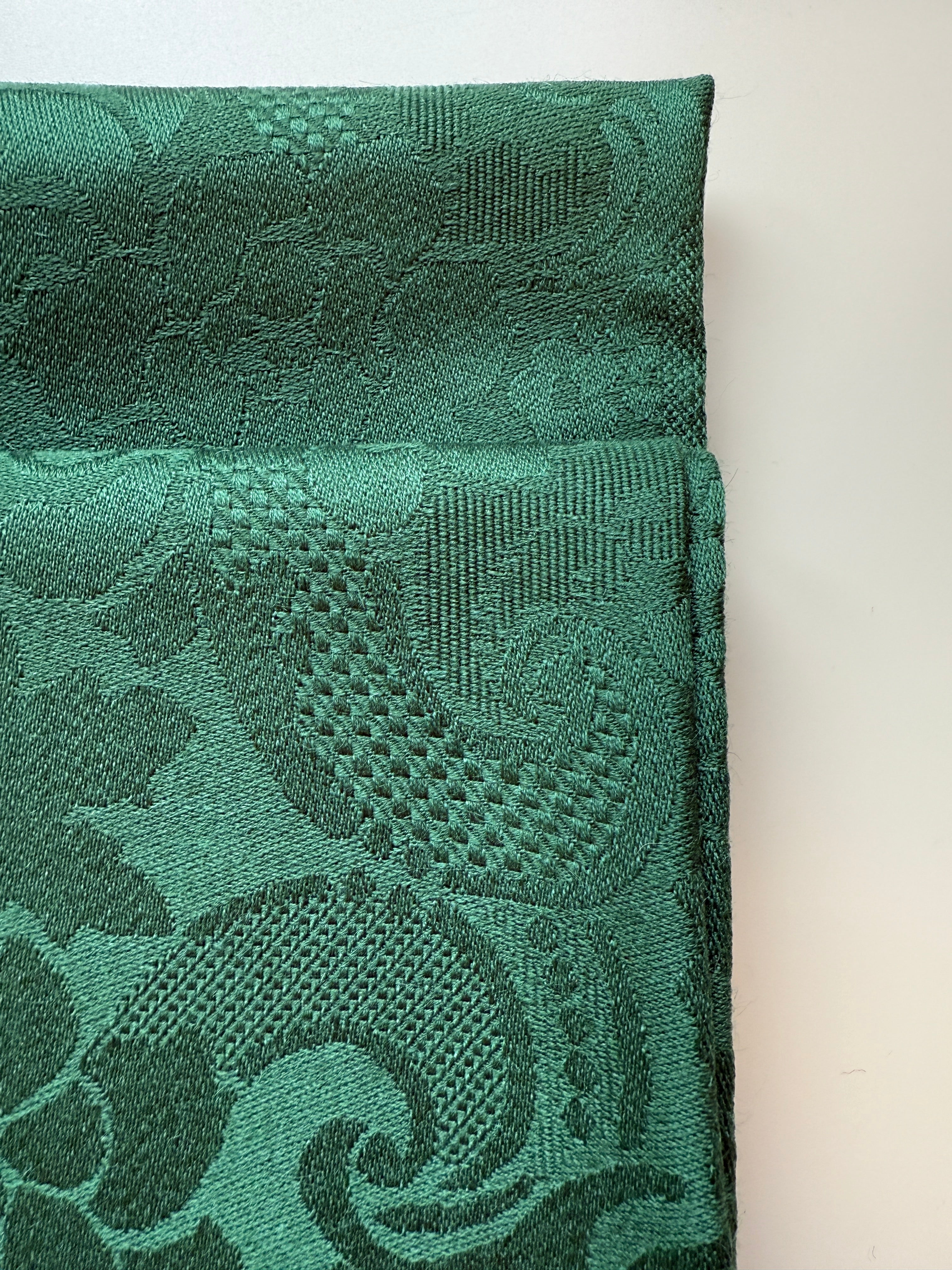 Klassisk ulldamask Grønn