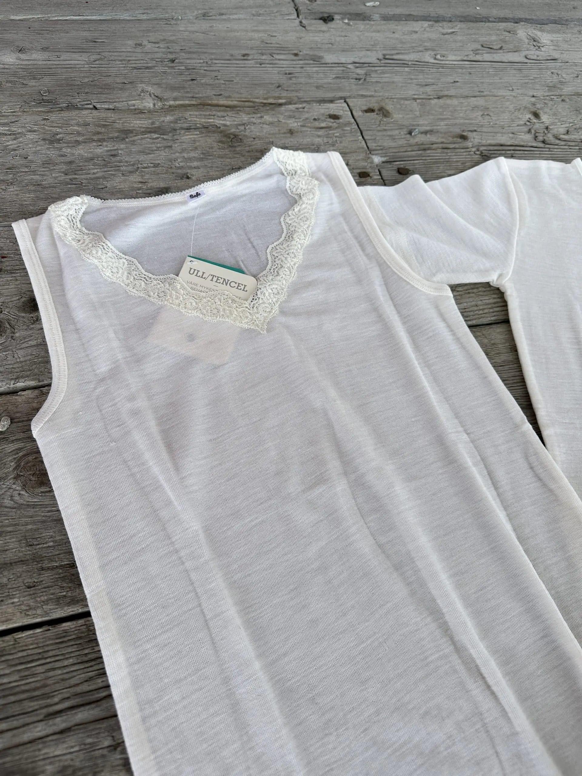 Singlet i merinoull Safa