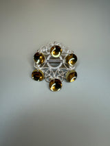 Sølje i filigran med lauv