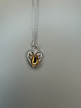 Filigran anheng med kjde