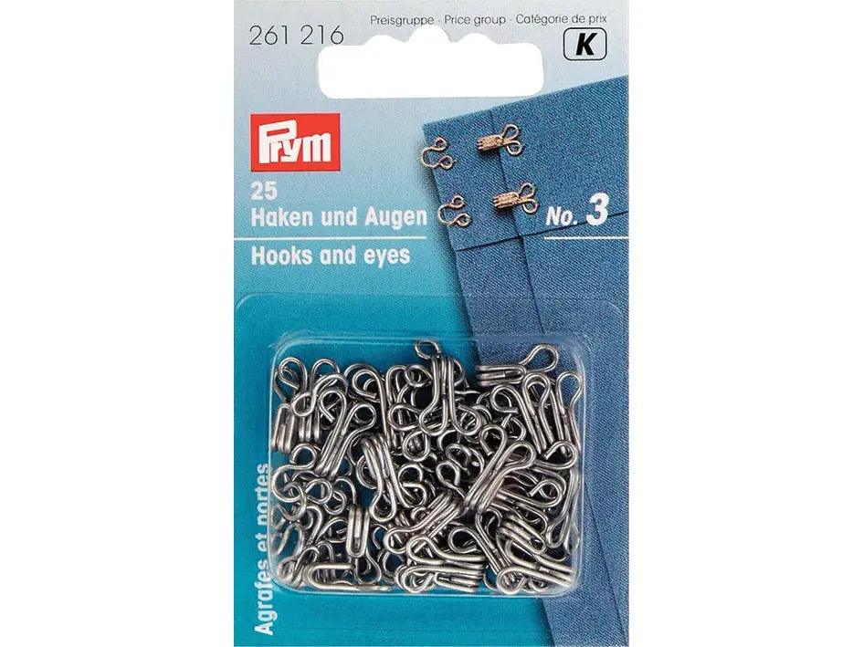 Hekter nr 3 blanke Prym