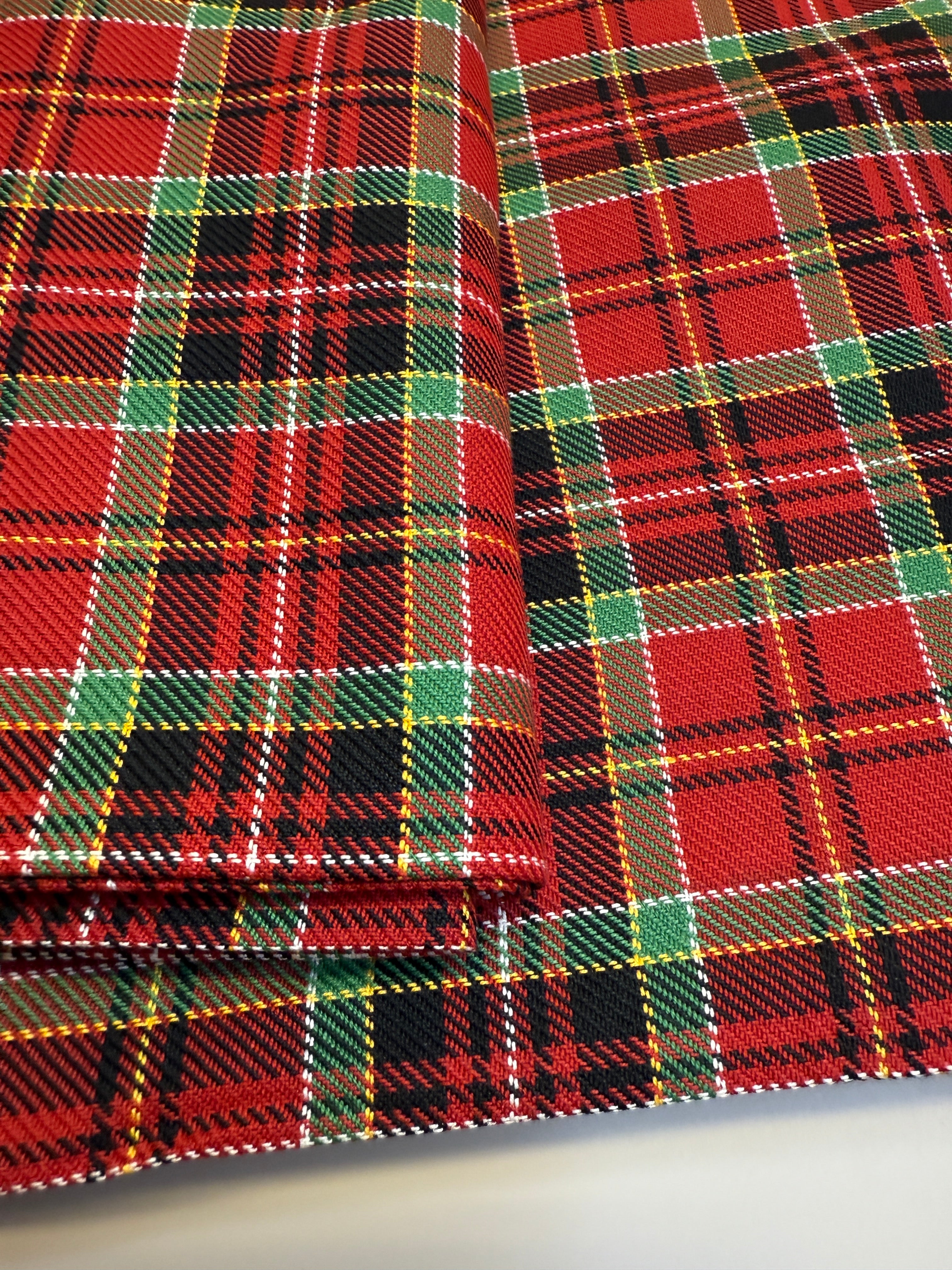 Saga rutete bomullstoff