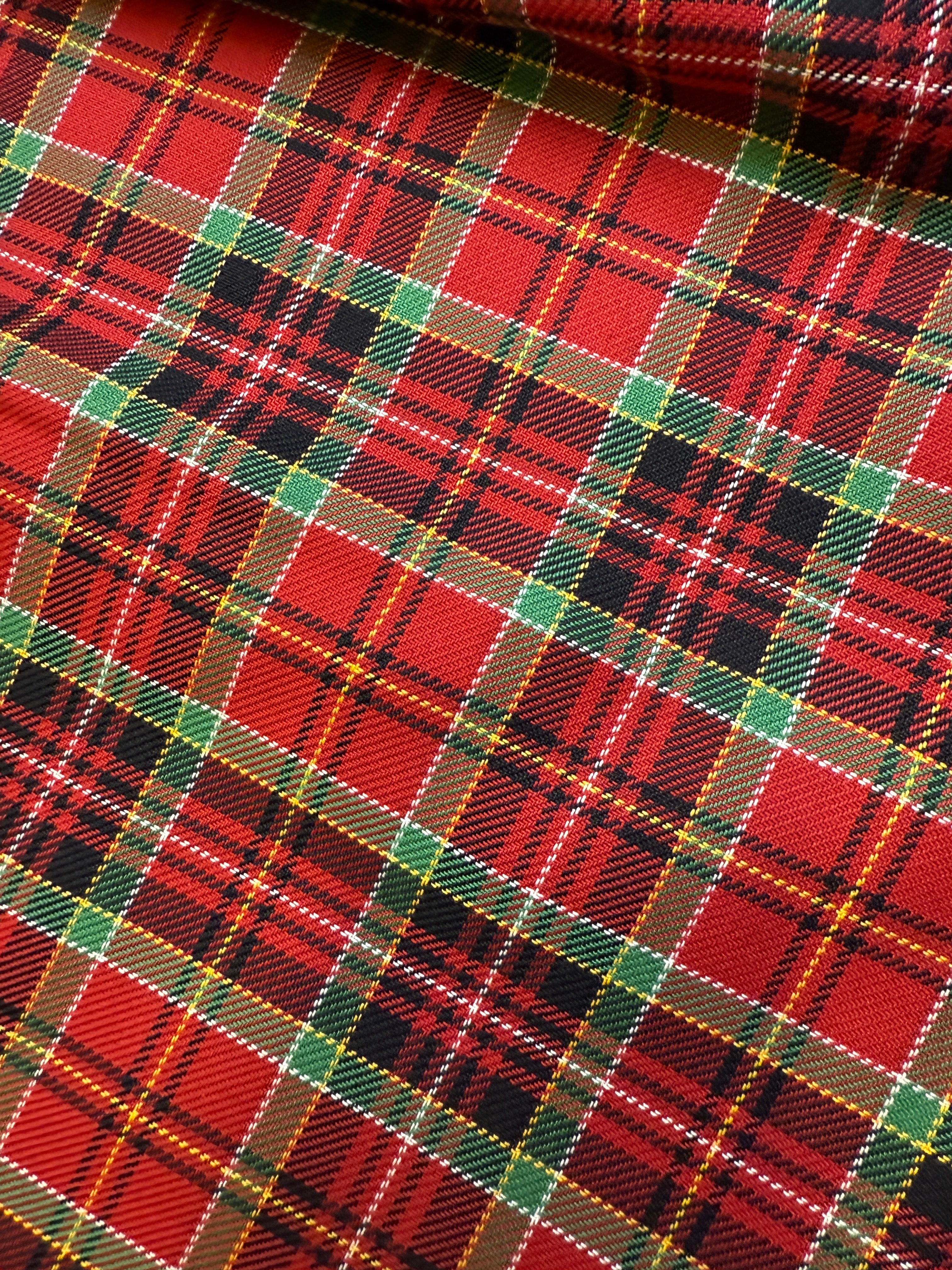 Saga rutete bomullstoff