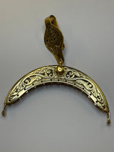 Veskelås i plett, antikkforgylt